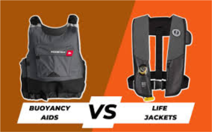Buoyancy Aids vs Life Jackets Diagram